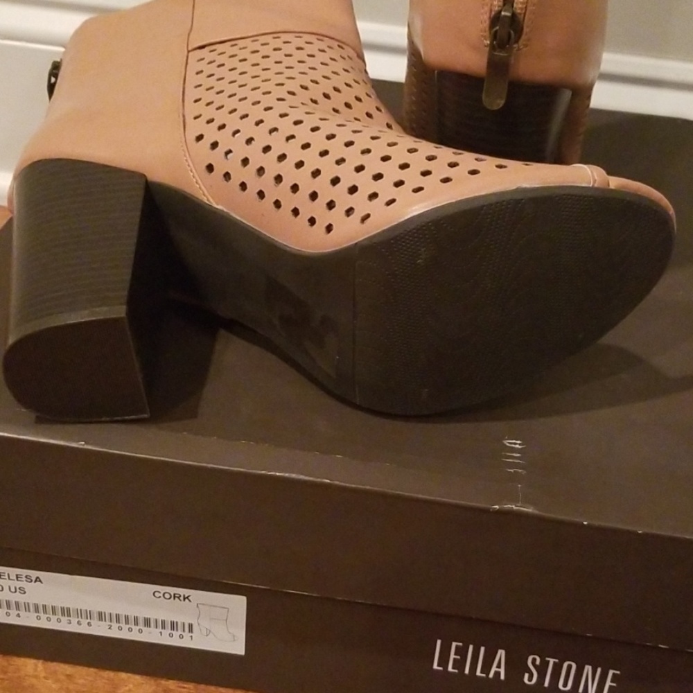 Tan Booties - Picture 4 of 4